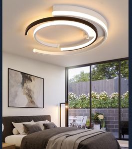 Plafonnier de chambre à coucher personnalisé créatif lampes de ménage moderne simple mode nordique livre chambre chaud romantique rond