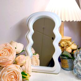 Chambre mignon miroirs décoratifs bourse ondulée à lad