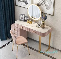 Meubles de chambre à coucher Table en bois massif moderne de rangement de pansement minimaliste armoire miroir armoire 2022 Nouvelle chambre à coucher