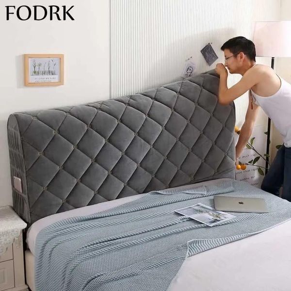 Colcha Colcha Colchas para cabecera De Cama Tablero De Cabecera A Cuadros Funda De Cama De Lujo Esponjosa Cabeceras Almohadilla De Colchón Sábana Ajustable Cómoda Almohadac