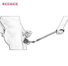 Civière de balle Beeger avec laisse anneau de pénis érection impuissance chaîne d'aide sexuelle laisse en cuir anneau de coq civière de balle SH1907275083672
