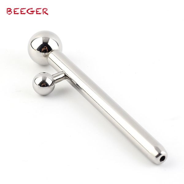 Beegerthe Ultime Prince Albert Cum Thru Pénis Baguette, Attachable Aux Piercings Baguette Urétrale Pour Les Plaisirs Masculins SH190730