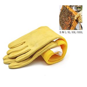 Imker handschoenen beschermende mouwen geventileerde professionele anti -bij voor apicultuur imker voorkomen bijenkorfgereedschap 240429