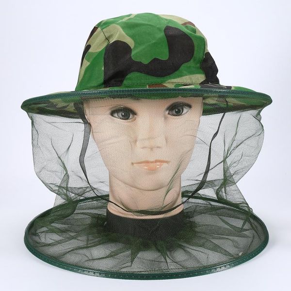 Chapeau d'apiculture, Protection du visage, fournitures de jardin, masque en voile, filet de prévention anti-moustiques, anti-insectes, 1223456