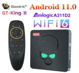 Beelink GT King II WiFi 6 TV BOX Android 11 Amlogic A311D2 Octa Core LPDDR4 8GB 64GB 4K BT50 1000M USB3 décodeur 3213580