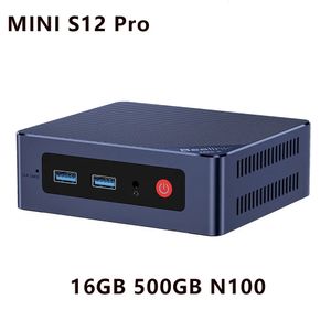 Beelink Mini S12 Pro N95 N100 Mini PC Windows 11 Pro DDR4 8GB 256 GB 16GB 500 GB WiFi BT Gaming Computer Mini S N5095 8GB 128GB 240509