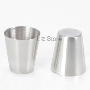 Tazas de acero de café frío de cerveza Tazas de acero inoxidable Barbacoa Barbacoa Barras Cola Bar Party Cups Decoration Mug Kitchen Drinkware Th0619 S Ware