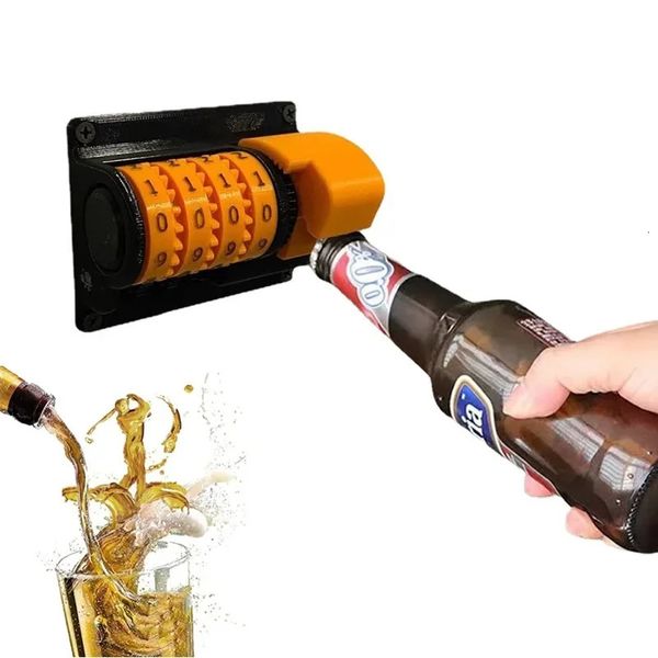 Ouvre-bouteille de comptoir de bière, outils de comptage automatique créatifs pour Bars, cuisine ou Club House, cadeau de fête des pères 240111