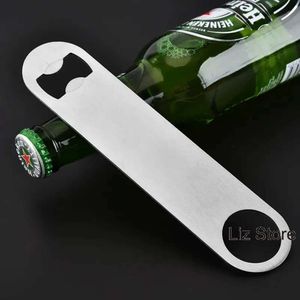 Bier roestvrijstalen openers stalen flesopener draagbare niet-slip aangepaste hangende drank wijnflessen zwarte multi-size th1284 s s s s