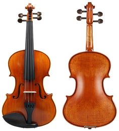 Violon en bois massif laqué brillant pour débutant 44 34 14, dos en érable, panneau en bois d'épicéa, violon pour enfants étudiants, étui avec cordes à nœud muet7542589