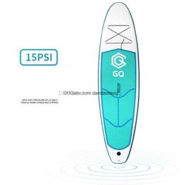 Débutant stand up planche de surf paddle planche de surf portable gonflable en fibre de verre SUP paddleboard sports nautiques pêche planches de course kayak avec ailerons