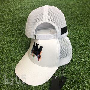 Achter mesh honkbal cap klassiek designer hoed mode delicate multicolor cappello letter uiterlijk borduurpatroon katoen materiaal heren hoeden pj032 c23