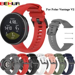 Bracelet behua smartwatch pour le bracelet Polar Vantage V2 à version rapide pour Vantage v 2 Bracelet Correa Watch Accessoires