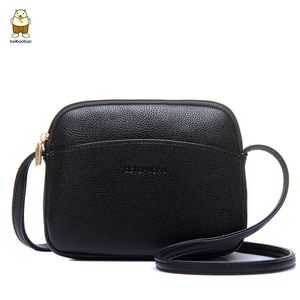 Brand beibaobao Sacs Cossbody simples pour femmes Small Color Womens Bag Soft Pu Lady Messenger Shell Purse 240416