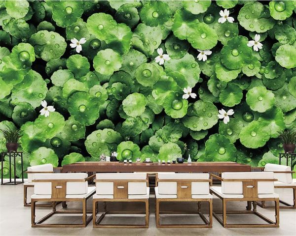 Beibehang papel tapiz personalizado 3D fresco y hermoso fondo de primavera pared sala de estar dormitorio pintura decorativa papel tapiz