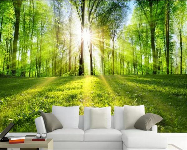 Beibehang papier peint pour murs 3 d immense forêt paysage pleine maison 3d chambre papier peint TV fond mur papiers peints décor à la maison