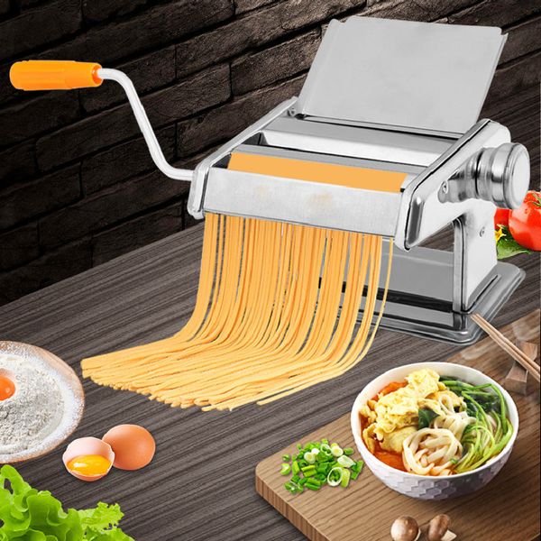 BEIJAMEI, máquina Manual pequeña para hacer fideos, máquina prensadora de Pasta, albóndigas manuales multifuncionales para el hogar, máquina para hacer Wonton Skin