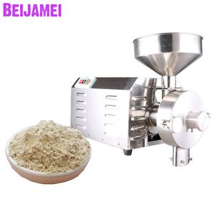 Beijamei Commercieel Voedsel Graangewas Graan Grinder Frees Machine 1800W / 2200W / 3000W Automatische korrels Grinder Poeder Machines