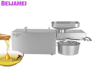 Machine de presse à huile commerciale de Beijamei Multifonction Sesame Sesame Presseur d'huile de santé Machine de pressage à froid 9607570