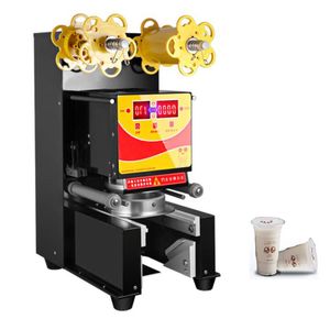 BEIJAMEI Machine de scellage de tasse de jus commerciale Machine de cachetage de tasse de thé de lait de bulle automatisation Machine de cachetage de tasse en plastique