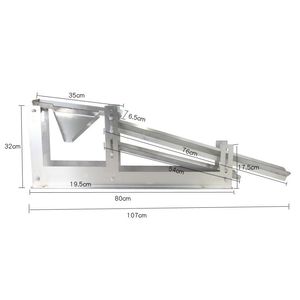 Beijamei Commercial Small Handmatig eiwit en dooier Separator vloeistofscheidingsmachine voor eendenkippeneieren eieren