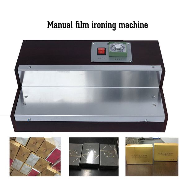 Máquina de embalaje termorretráctil de película BEIJAMEI, máquina de embalaje Manual de cigarrillos de Perfume, caja de póker, máquinas de embalaje selladas con película