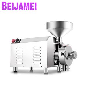 Beijamei Haute Qualité 3000W Commercial Alimentaire Grain Broyage Fraiseuse Entièrement Automatique Moulin À Maïs Poudre Broyeur Prix