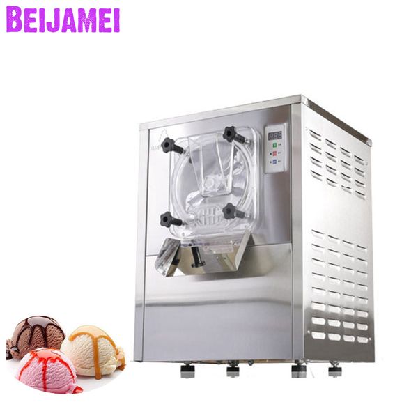 Máquina comercial para hacer helados de frutas duras BEIJAMEI R22, máquinas eléctricas de escritorio para hacer bolas de nieve y helados