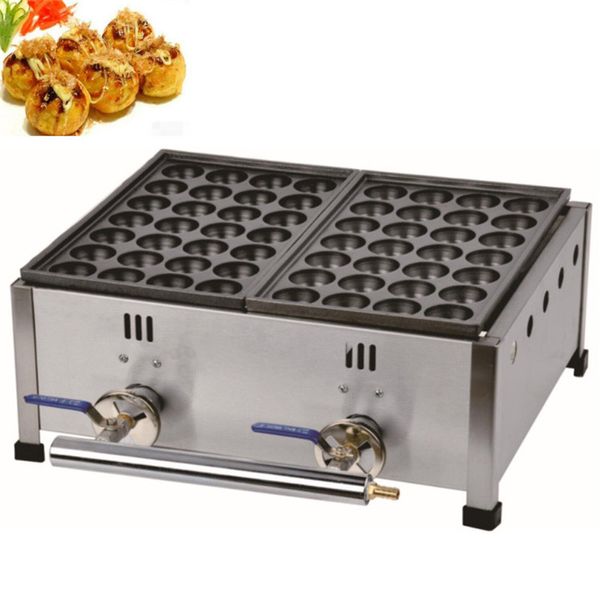 BEIJAMEI vente en gros commerciale antiadhésive GPL Takoyaki Machine gaz Takoyaki Maker Grill boule de poisson outils de cuisson prix