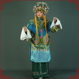 Ropa especializada de la Ópera de Beijing, bata de abuela, emperatriz viuda, prenda de Phoenix, ópera Yue, ropa de actuación escénica She Taijun