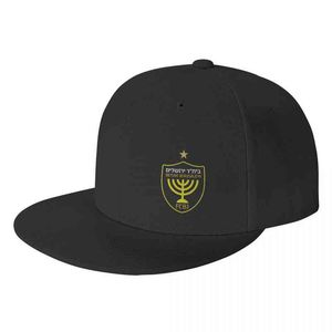 Beitar Jerum Fc Athletic Baseball Cap Cowboy Hat Plain Beach Sun Classic Snapback Hip Hop Style Flat Brim