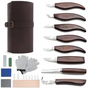 Beitel Juego de herramientas para tallar madera, kit de cuchillos con detalle de tallado, cuchillo para tallar, kit de carpintería para principiantes y expertos en carpintero