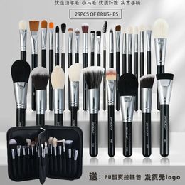 Beiyali 29 PCS Make -upborstelset Beauty Tool Oogschaduw 240403