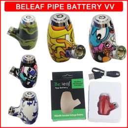 Beleaf Vape Batería 510 Hilo Vaporizador Pluma Precalentamiento Baterías de voltaje variable 900 mAh Carga micro USB para cartuchos vacíos de aceite espeso