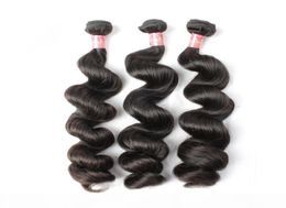 Bella Hair 830inch 100 Indian non traité vierge vierge extensions de cheveux naturels Couleur en vrac Bundles de cheveux1146176