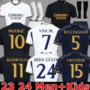 BELLINGHAM Voetbal 22 23 24 Shirt VINI JR CAMAVINGA ALABA HAZARD ASENSIO MODRIC MARCELO REAL MADRIDS Finale Voetbalshirts Camiseta Mannen Kinderen