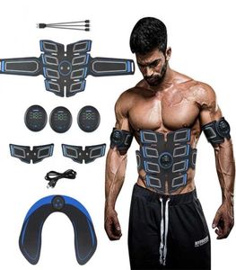 Belly Electricy Muscle Stimulator Fitness Press Machine Buttocks Trainer Electrostimulator EMS ABS TONER CEINTURE ABDÉDIALE 225804207