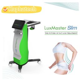 Máquina de masaje de grasa del vientre 10D láser frío esmeralda 532NM luz verde para dar forma al cuerpo equipo de eliminación de grasa