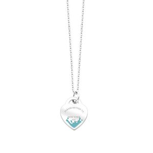 Pendentif bien-aimé Double Heart Pendant - Collier de charme de design intemporel en or / or rose / argent, parfait pour les mariages, Noël et cadeaux spéciaux