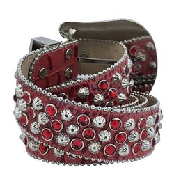 ceinture 110 BB Simon strass ceinture avec strass Bling pour hommes femmes ceintures de créateur comme anniversaire Ch