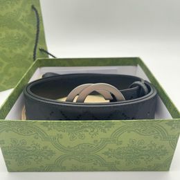 Cinturón de hombre Cinturones para mujer Cinturones de cuero genuino de diseñador cintura ceinture Con caja Hebilla de moda ZP3