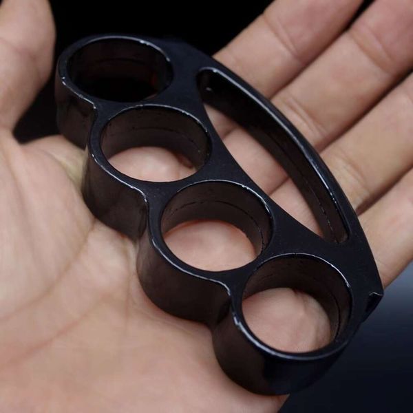 Hebilla de cinturón Moda Anillo de trabajo de viaje asequible Abrebotellas duro Venta al por mayor Cuatro anillos de dedo Knuckleduster Portátil 645458