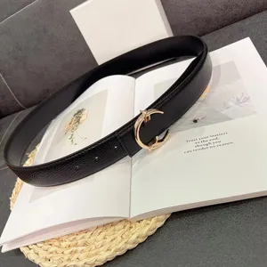 Ceinture designer ceinture ceintures de luxe pour femmes designer couleur unie mode lettre design ceinture caractère cuir matériel modèle d'affaires taille 105-125 cm 10 styles sympa