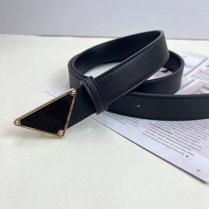 ceinture concepteur ceinture celtes de luxe Couleur solide triangle conception ceinture matériau en cuir modèle commercial modèle hommes femme ceinture très bonne