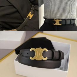 ceinture designer ceinture ceintures silencieuses pour femmes hommes ceinture en cuir véritable 2,5 cm largeur de haute qualité styles multiples avec boîte sans boîte en option
