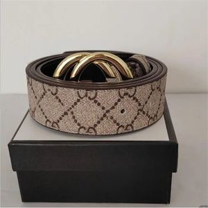 Ceinture de créateurs ceintures boucle largeur mode homme femme sier lettre décontractée gold hommes en cuir rayé homme classique marque marque femme