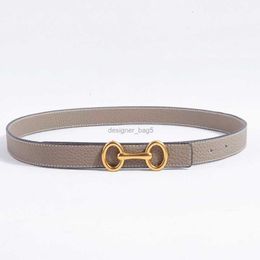 ceinture ceintures de créateurs pour hommes et femmes H famille nez de cochon ceinture femme double face litchi grain tête cuir avec jean pantalon jupe ceinture femme