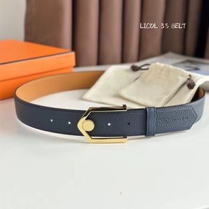 Riem voor dames designer riemen voor heren Echt leer 3,2 / 3,8 cm breed Hoge kwaliteit riemen H riemgesp