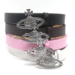 Ceinture pour femmes mode tendance diamant boucle ceinture polyvalente rue personnalité Style ceintures