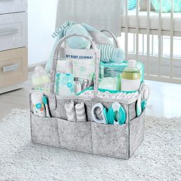 Cinturón bolsas de pañales recién nacidos para pañales caddy cesta de almacenamiento de bebé paquetes de maternidad paquetes organizadores de pañales